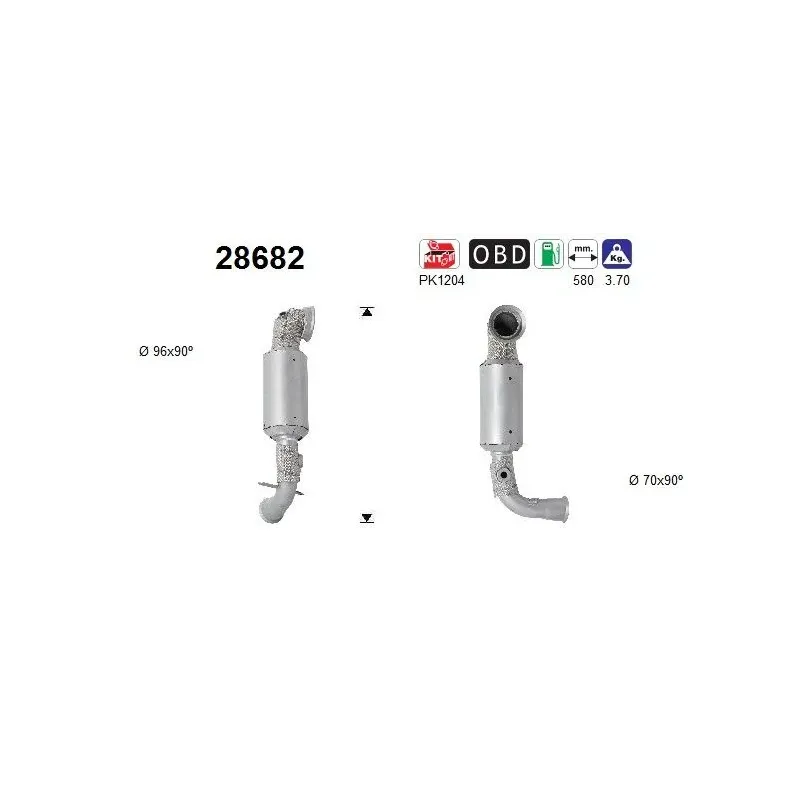 AS 28682 Catalizador