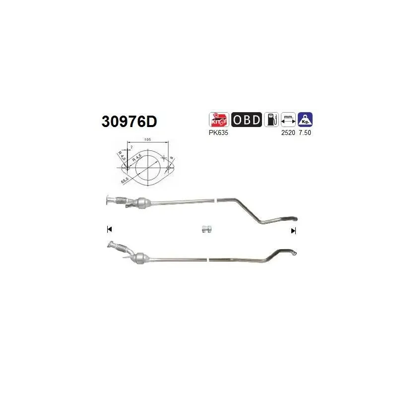 AS 30976D Catalizador