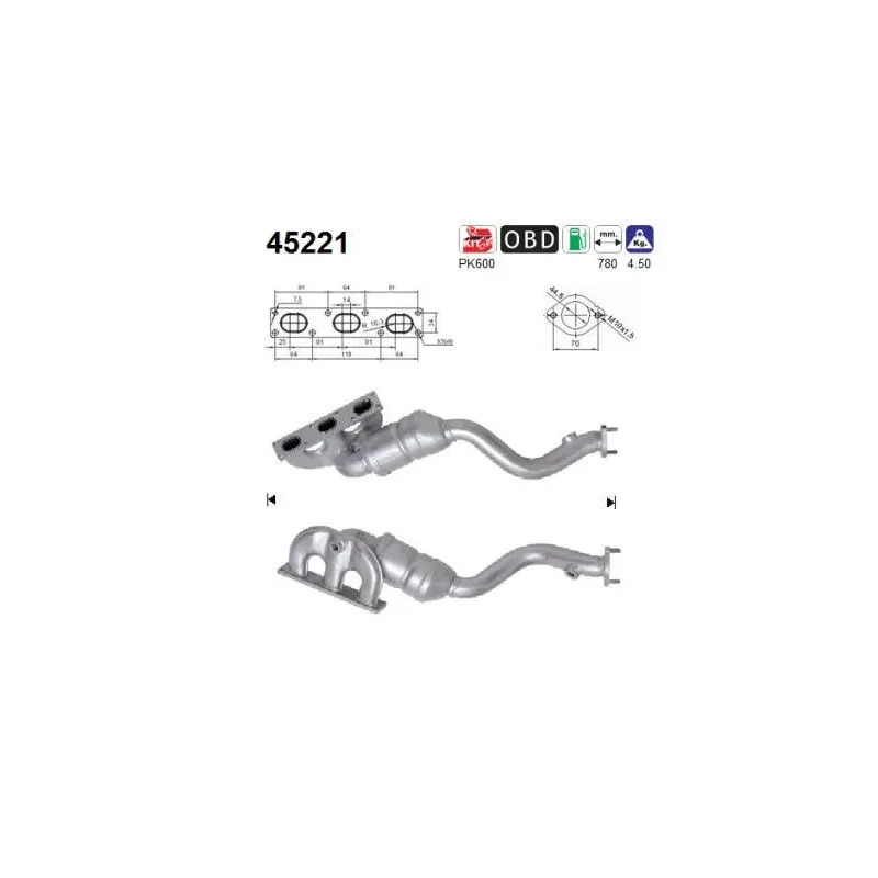 AS 45221 Catalizador