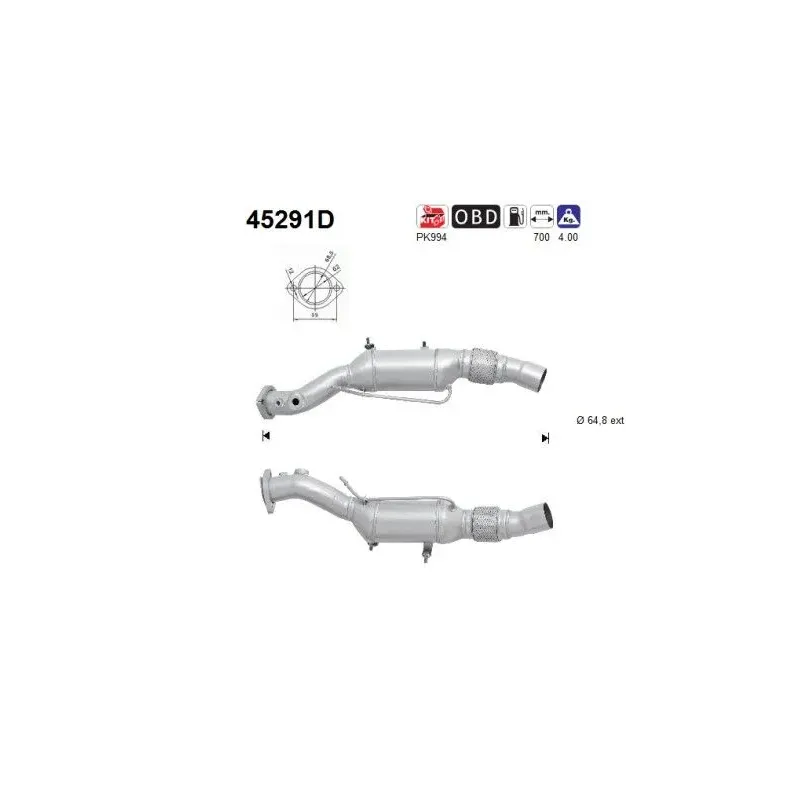 AS 45291D Catalizador