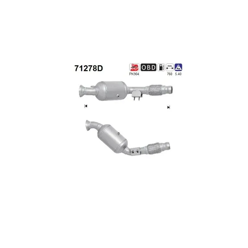AS 71278D Catalizador