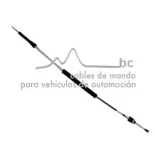 BECA CABLES 2002354 Cable de accionamiento, caja de cambios manual