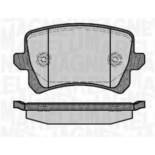 MAGNETI MARELLI 363916060658 Juego de pastillas de freno