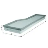 MAHLE LX582/1 Filtro de aire