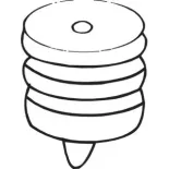 BOSAL 255-001 Cinta de goma, sistema de escape