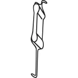 BOSAL 255-787 Cinta de goma, sistema de escape