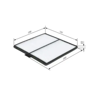 BOSCH 1987432171 Filtro, aire habitáculo