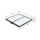 BOSCH 1987432171 Filtro, aire habitáculo