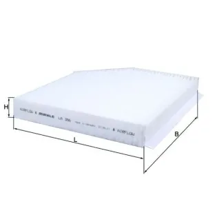 MAHLE LA386 Filtro, aire habitáculo