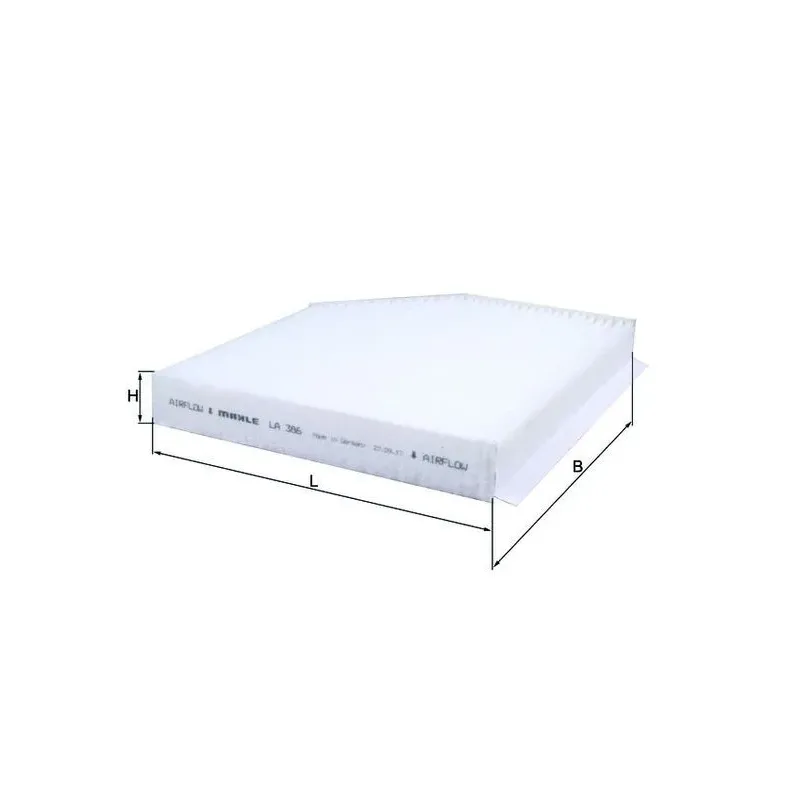 MAHLE LA386 Filtro, aire habitáculo