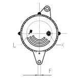 HC-Cargo F032112407 Alternador