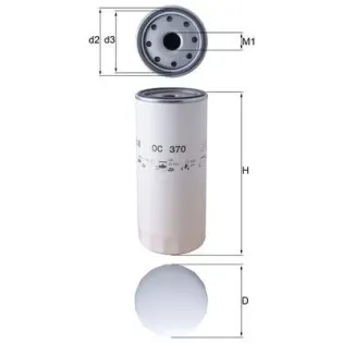 MAHLE OC370 Filtro de aceite
