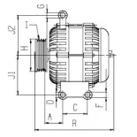 HC-Cargo F032114451 Alternador