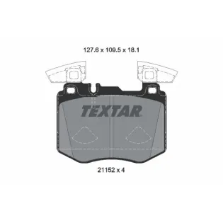 TEXTAR 2115201 Juego de pastillas de freno