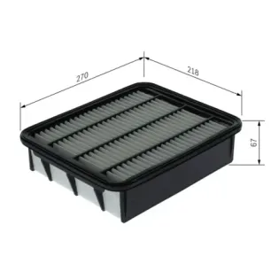 BOSCH F026400740 Filtro de aire