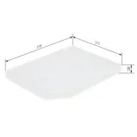 BOSCH 1987432027 Filtro, aire habitáculo
