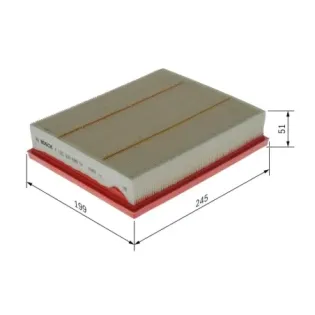BOSCH F026400690 Filtro de aire