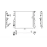 MAGNETI MARELLI 350213261003 Radiador, refrigeración del motor