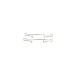 BOSCH 1987474241 Kit de accesorios, pastillas de frenos