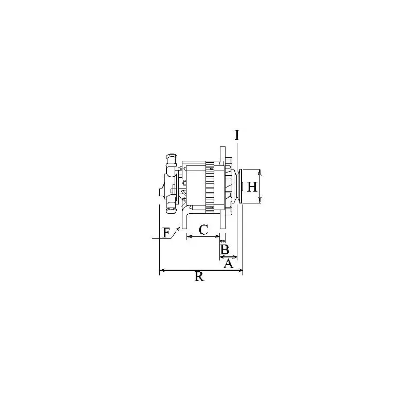 HC-Cargo F032110806 Alternador