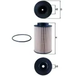 MAHLE KX191/1D Filtro combustible
