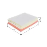 BOSCH F026400052 Filtro de aire