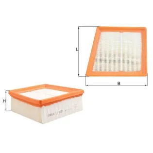 MAHLE LX2633 Filtro de aire