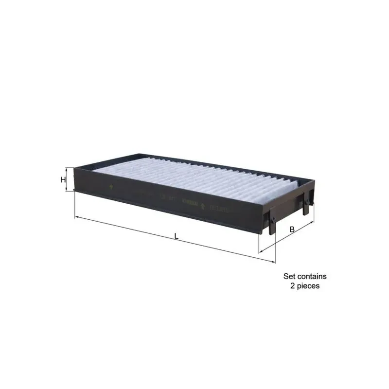 MAHLE LAK221/S Filtro, aire habitáculo