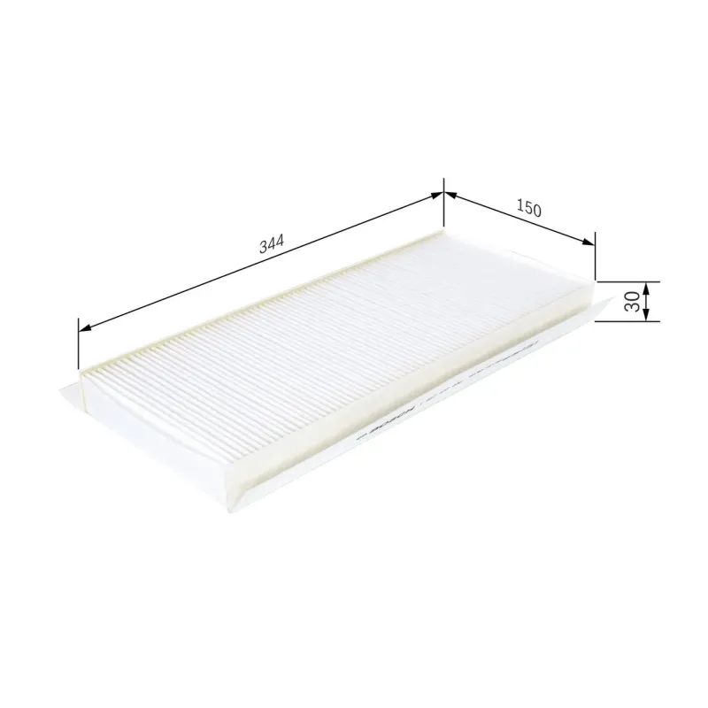 BOSCH 1987432006 Filtro, aire habitáculo