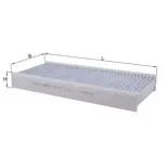 MAHLE LAK410 Filtro, aire habitáculo