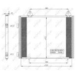 NRF 35351 Condensador, aire acondicionado