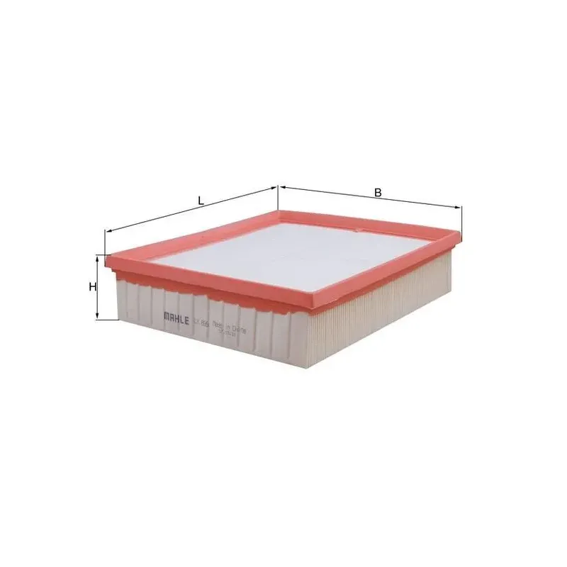 MAHLE LX886 Filtro de aire