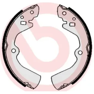 BREMBO S56516 Juego de zapatas de frenos