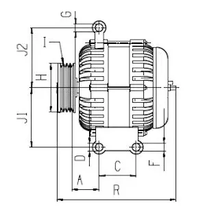 HC-Cargo F032115963 Alternador