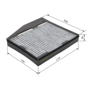 BOSCH 1987432365 Filtro, aire habitáculo