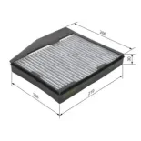 BOSCH 1987432365 Filtro, aire habitáculo