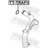 FEBEST TT-TRAFII Junta, brida de refrigerante