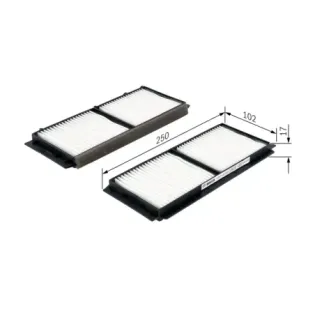 BOSCH 1987432209 Filtro, aire habitáculo