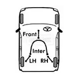 BORG & BECK BKB2319 Cable de accionamiento, freno de estacionamiento