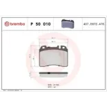 BREMBO P50010 Juego de pastillas de freno