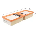 MAHLE LX4414 Filtro de aire