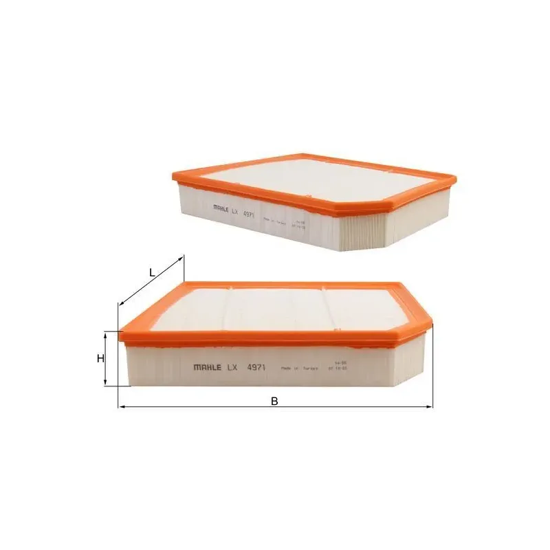 MAHLE LX4971 Filtro de aire