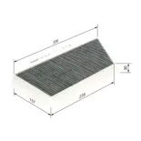 BOSCH 1987432348 Filtro, aire habitáculo