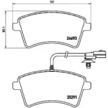 BREMBO P68058 Juego de pastillas de freno