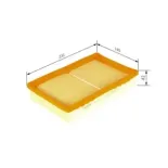 BOSCH F026400037 Filtro de aire