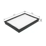 BOSCH 1987432222 Filtro, aire habitáculo