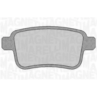 MAGNETI MARELLI 363916060660 Juego de pastillas de freno
