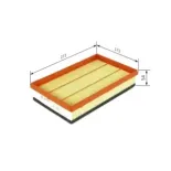 BOSCH F026400041 Filtro de aire