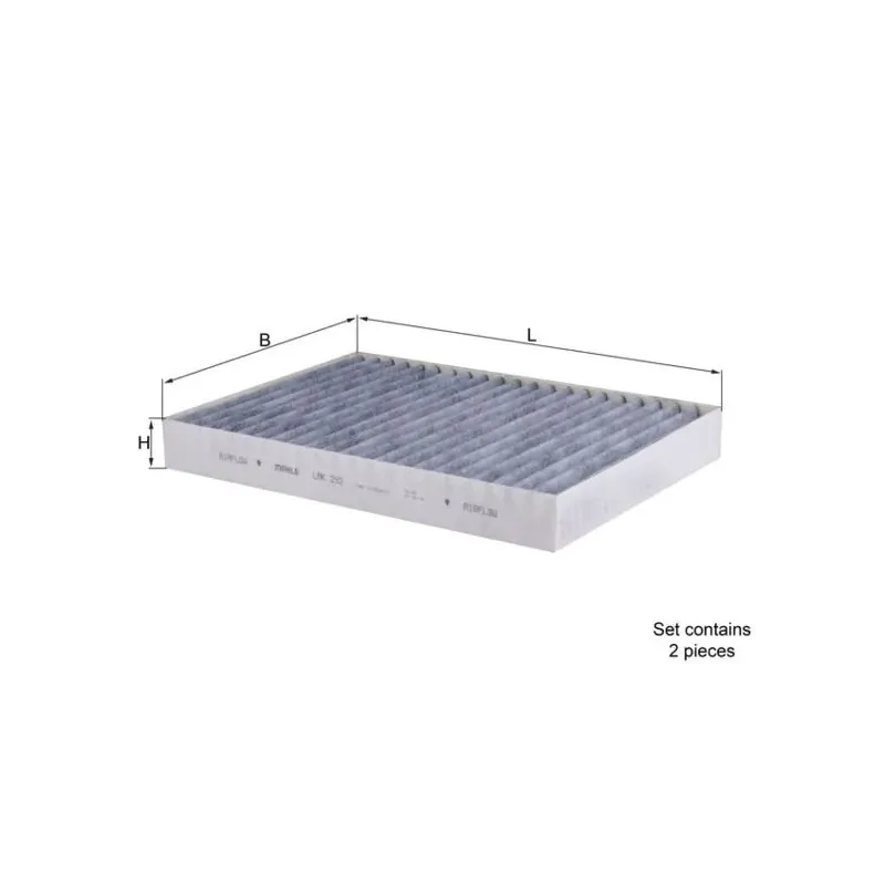 MAHLE LAK292/S Filtro, aire habitáculo