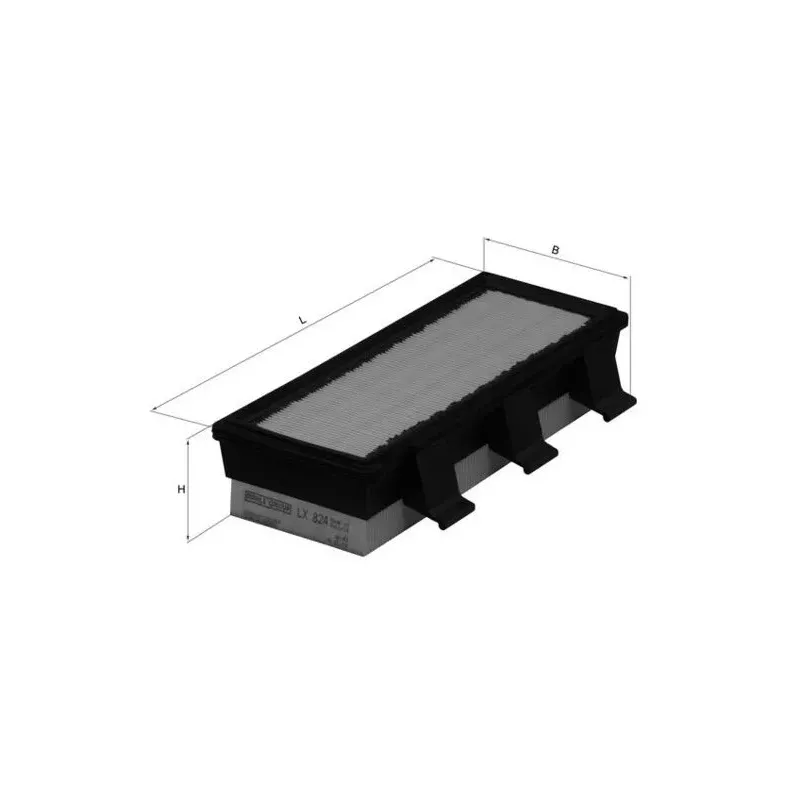 MAHLE LX824 Filtro de aire